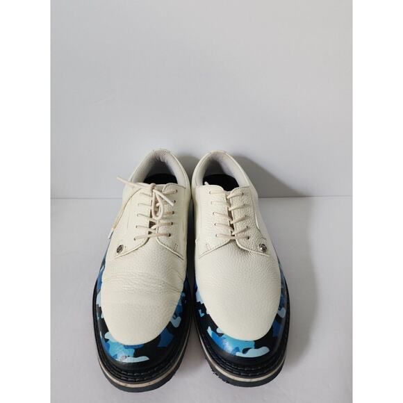 G/Fore Camo Tuxedo Gallivanter Golf Shoes Size 9.5 Snow Twilight G4MF21EF14 - Picture 2 of 13